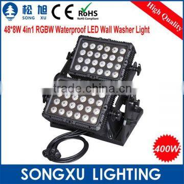 48x8w 4in1 rgbw waterproof led light washer stage light