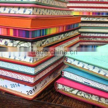 Pretty Popular Candy colors Soft PU leather notebook