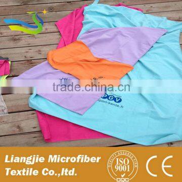 Wholesale 80%Polyester 20%Polyamide Plain Microfiber Beach Towel