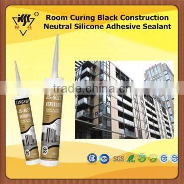 Room Curing Black Construction Neutral Silicone Adhesive Sealant