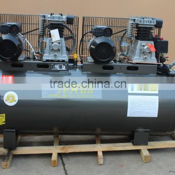 3*2HP 300L 250L/min 4 cylinders Horizontal type Belt Driven Air Compressor