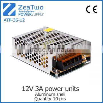 Factory price 12v 3a power supply pedal power supply