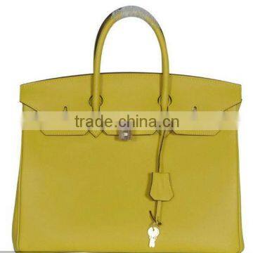 2013 new women fashion trendy genuine leather handbag