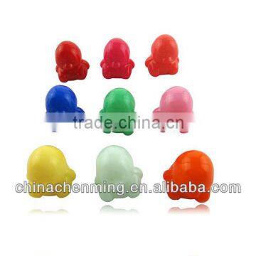 fashion bright color decorative acrylic duck beads