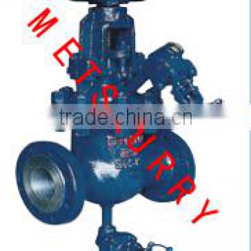 Ceramic Gate Valve with Blow-Sweep Hole