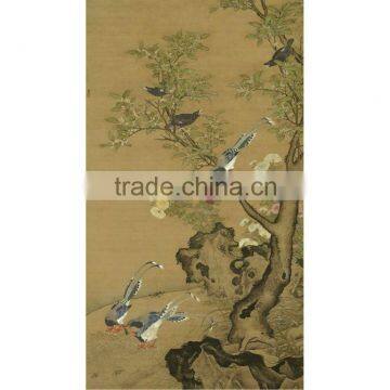 Highly Simulate Painting of Guiju mountain birds Figure