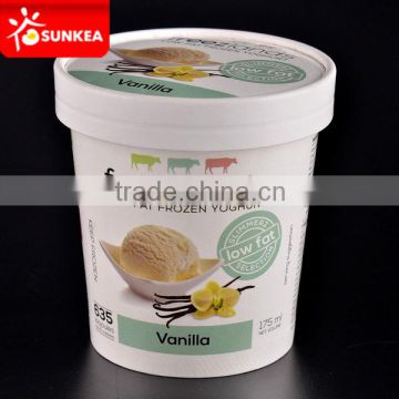 Custom printed disposable paper ice cream containers manufacturers