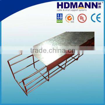 Hot-Dip Galvanized Wire Mesh Cable Tray with COVER