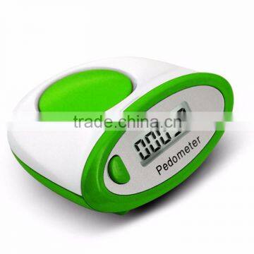 Trade Assurance Colorful LCD Pedometer Step Calorie Counter Walking Distance Sport Pedometer