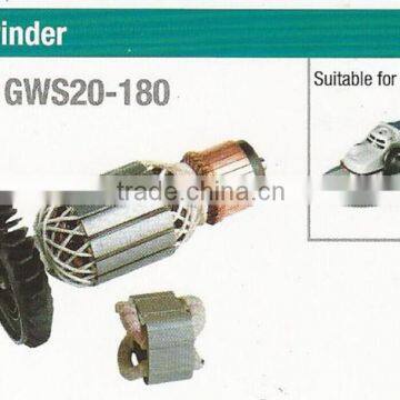 GWS20-180 armature of angle grinder of power tools