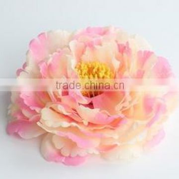 Fashion elegant lovely handmade textile wedding fabric flower brooch pink