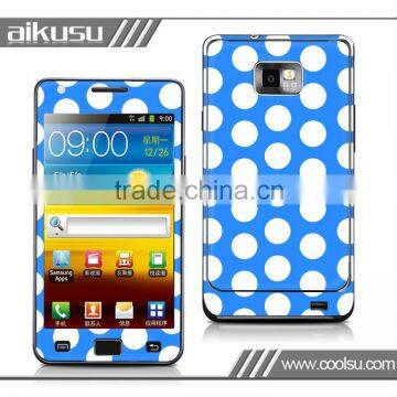 2013 mobile phone samsungi9100 case stickers