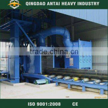 Used steel pipe sandblasting equipment for sale