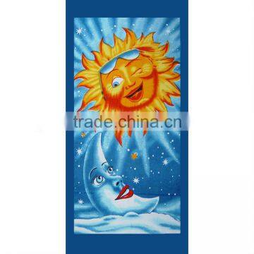 colorful summer surf beach towel