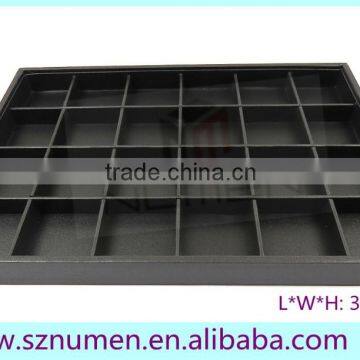 new arrival jewelry tray stackble 24 compartments jewelry display tray