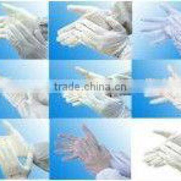 AQL1.5 from malaysia factory skin color disposable latex glove