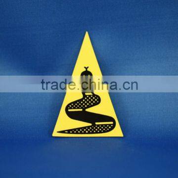 high strength triangle shape fridge magnet (M-C128)