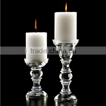 hot sale decorative crystal candle holder