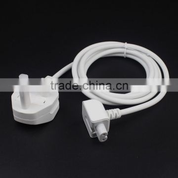 Wholesale 1.8M 6FT length AC Extension Cord Cable UK PLUG for Macbook 85w 60w 45w power