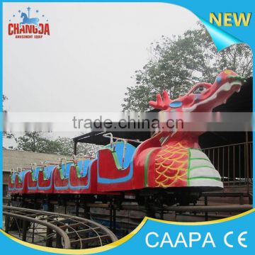 profession kiddie rides dragon coaster outdoor slide rides for kids