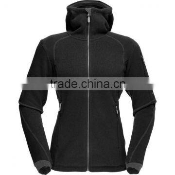 Fashion windstopper polar fleece jacket for lady