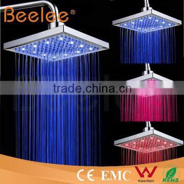 LED Bathroom Wall Mounted Rainfall Shower Set photo-5