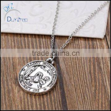 Fashion Jewelry Round Alloy Pendant Designs