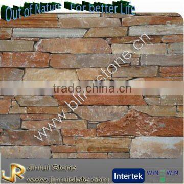 Decorative gold natural stone wall cladding