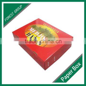 CUSTOMIZED COLOR PRINTING PACKAGING MOVING BOX FOR FRUIT SHPPING CORRUGATED PACKING BOX FOR DATES WITH FREE SAMPLE Quality Choice photo-4