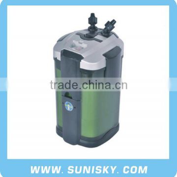 Aquarium external filter with UV lamp