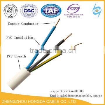 2*1.5mm2 2*2.5mm NYM 300/500V PVC Insulation Sheath Cable