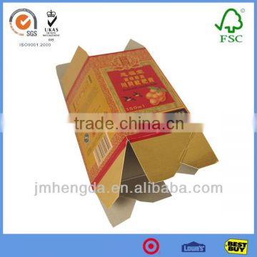 Goldedn Color Printing Cardboard Packaging Boxes For Sale