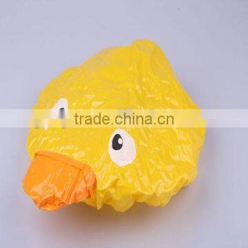 cartoon shape bath shower cap duck