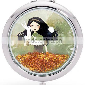 2015 New Design Pocket Mirror Compact Mirror