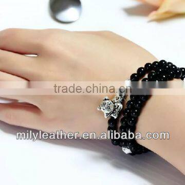 2014 Wholesale Multi-chain Fshion Bracelet Bead Bracelet Fshion Charm Bracelet For Women CM6