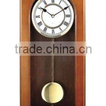 Wooden pendulum clock