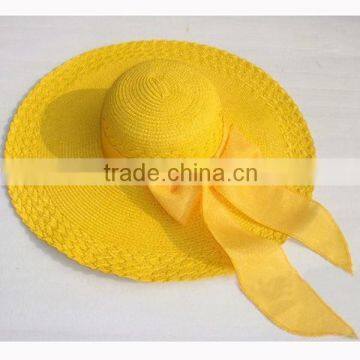 Fashion Custom hand made natural paper hats,straw hats