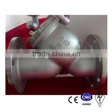 API Flanged Cast Steel Stainless Steel Filter photo-3