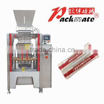 Multi lane packing machine