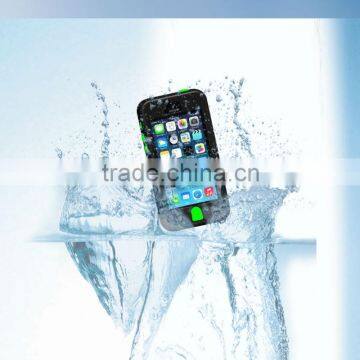 Plastic+silicone Material for iPhones Compatible Brand waterproof phone case