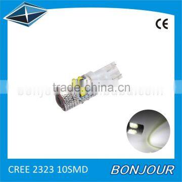 Super Bright CR 3535 Canbus T10 led light with lens for Universal Car