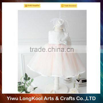 Hot Sale Breathable Birthday Long Tutu Dress for Kids Light Pink Plus Size Tutu Dress photo-4