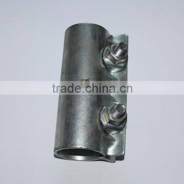 Galvanized steel pipe clamp scaffold sleeve coupler