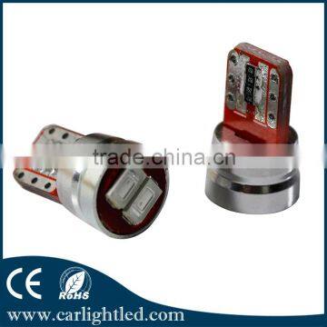 Original factory price t10 multiple color CE&ROHS 2 smd car led canbus 5630 t10 bulb