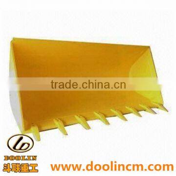 China Wheel Loader Bucket for Construction Parts Supplier