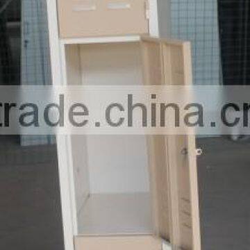 3-tier metal locker with hinge