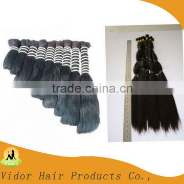 2013 Hot Sale Natural Color Virgin Hair Bulk