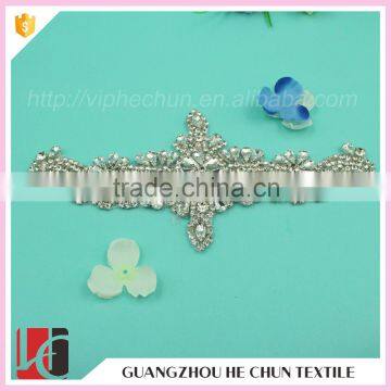 HC-3411Hechun Wholesale Factory Price Eagle Shape Guangzhou Rhinestone Applique