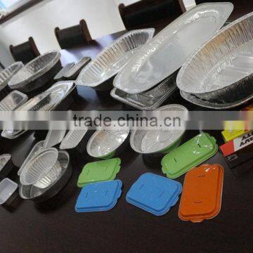 aluminum foil takeaway food container for food