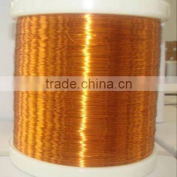 gold colour of Class 130 Polyester enameled copper wire using for motor or transformer